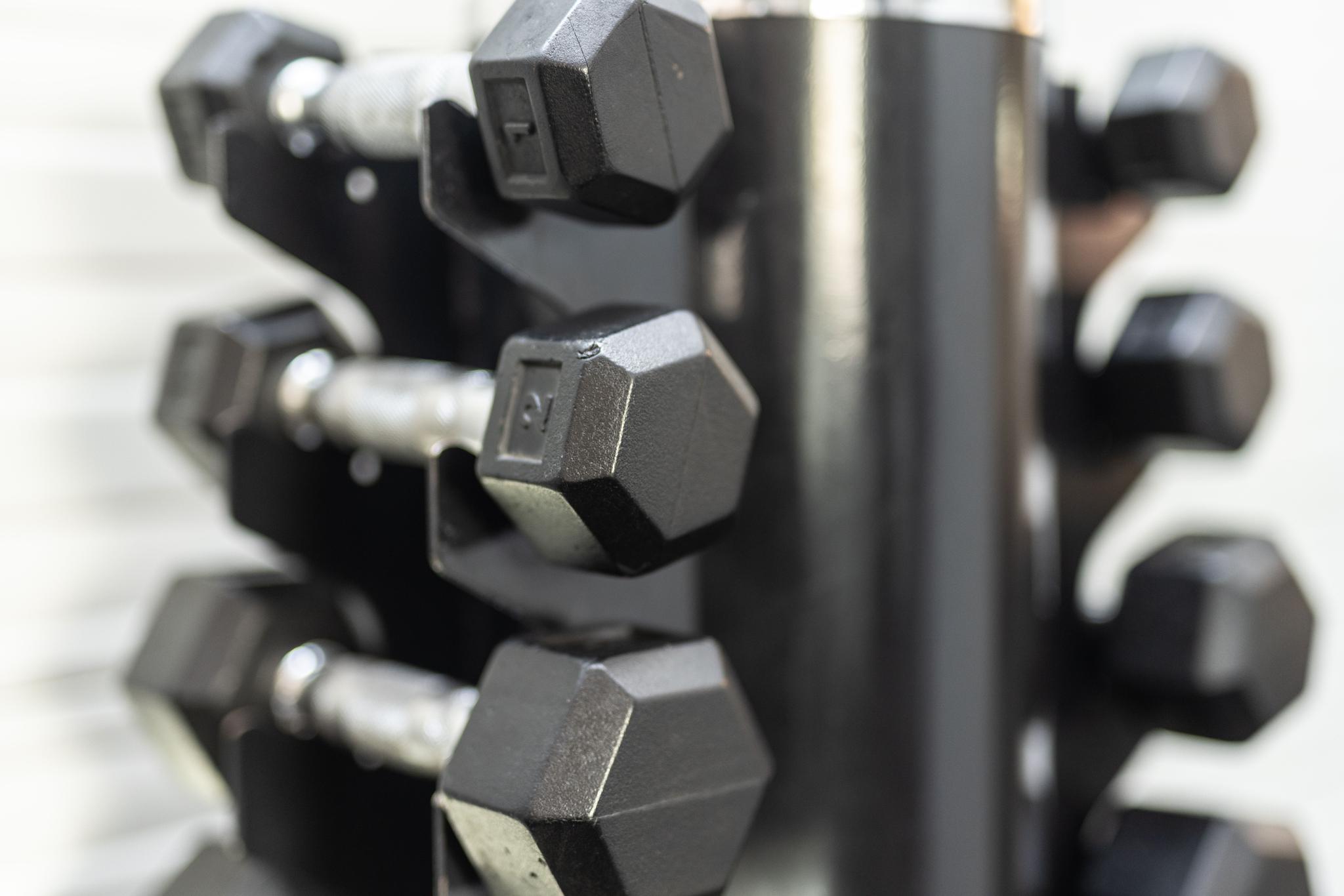 Tijdelijke fitnessruimte opgeleverd