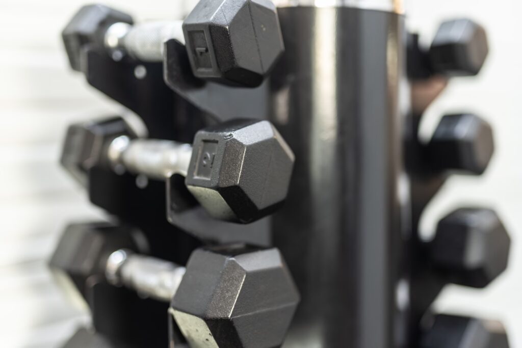 Tijdelijkse fitnessruimte Envicon